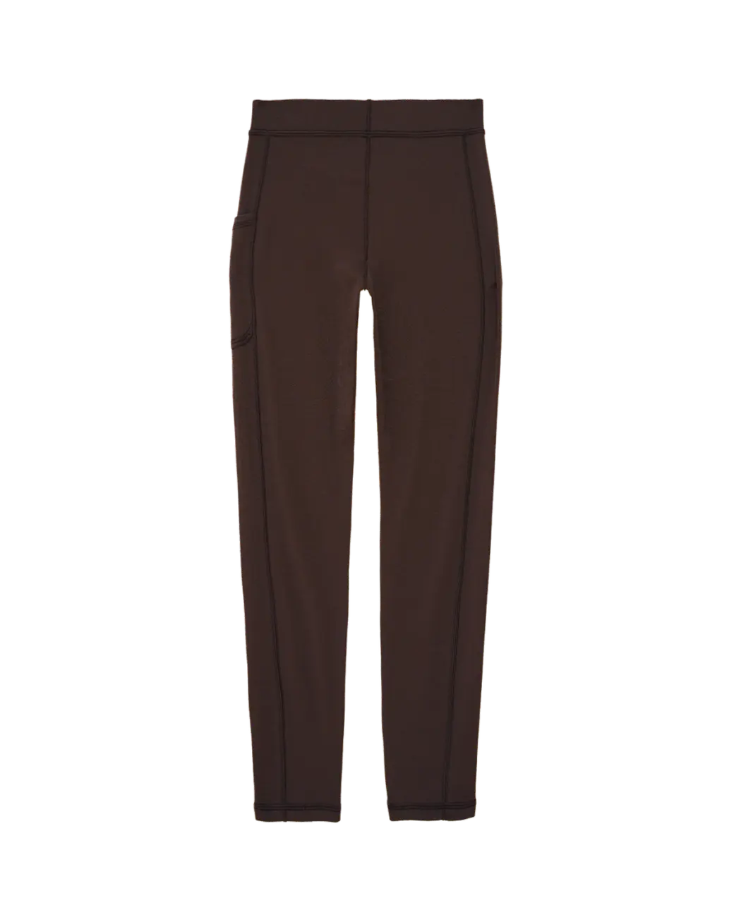 Mens baselayer bottom back brown