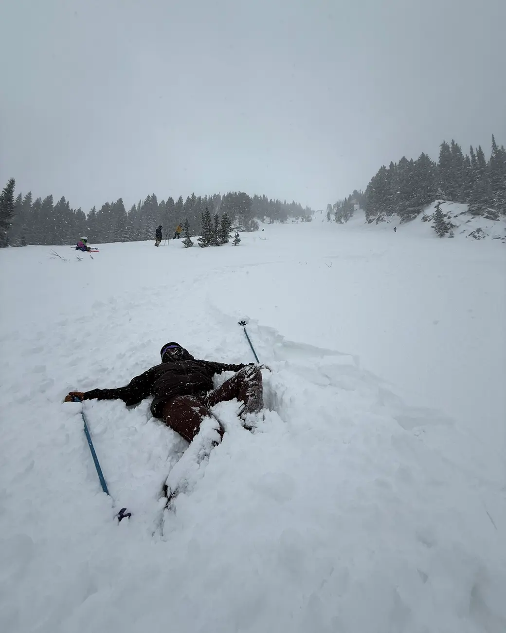 An image of a person in snow
