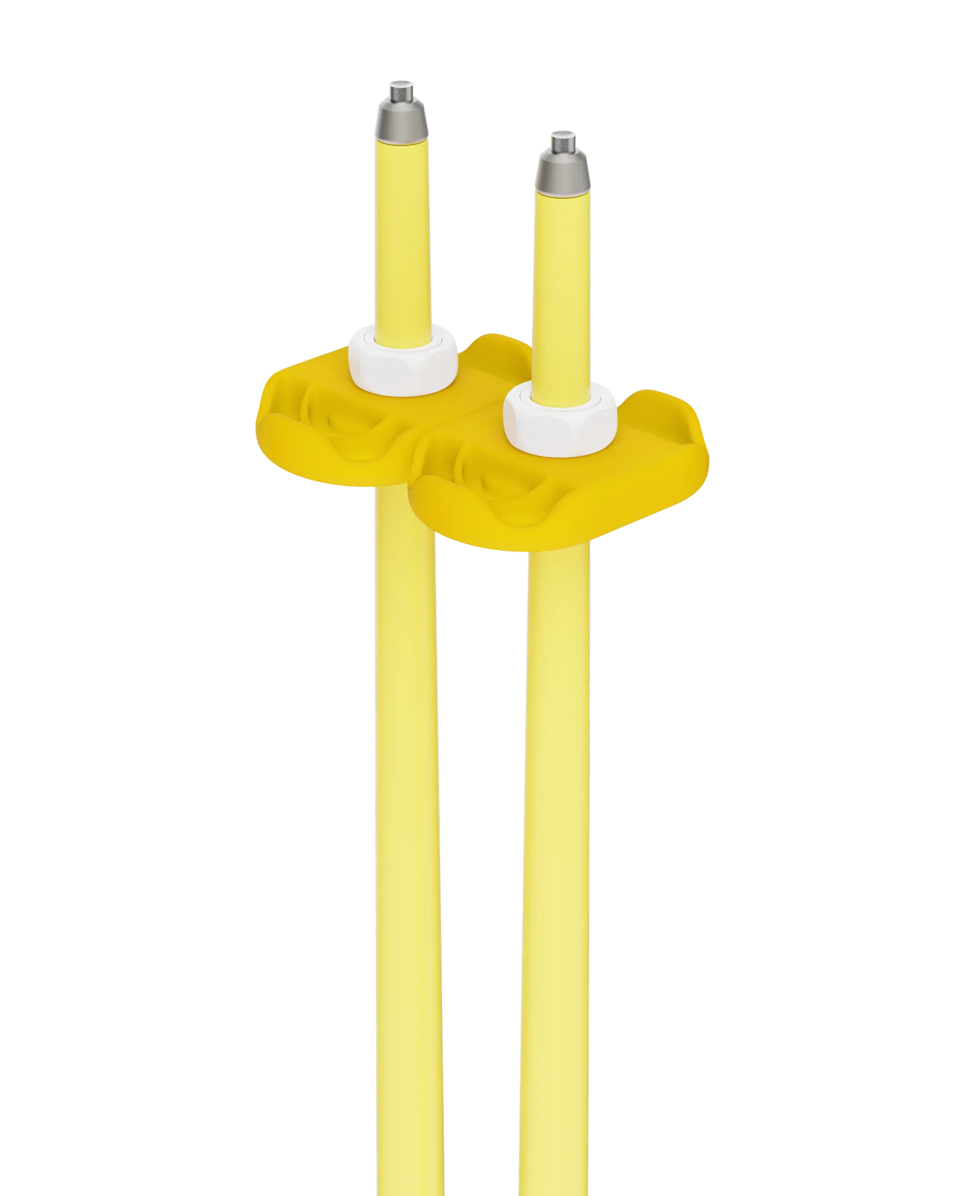 An image of P1 ski poles butter baskets