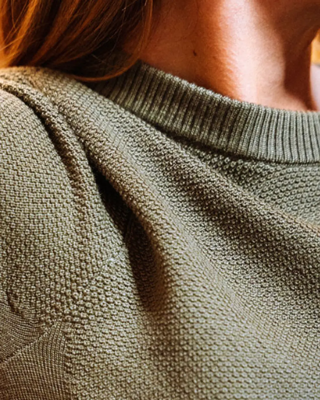 An image of merino wool details