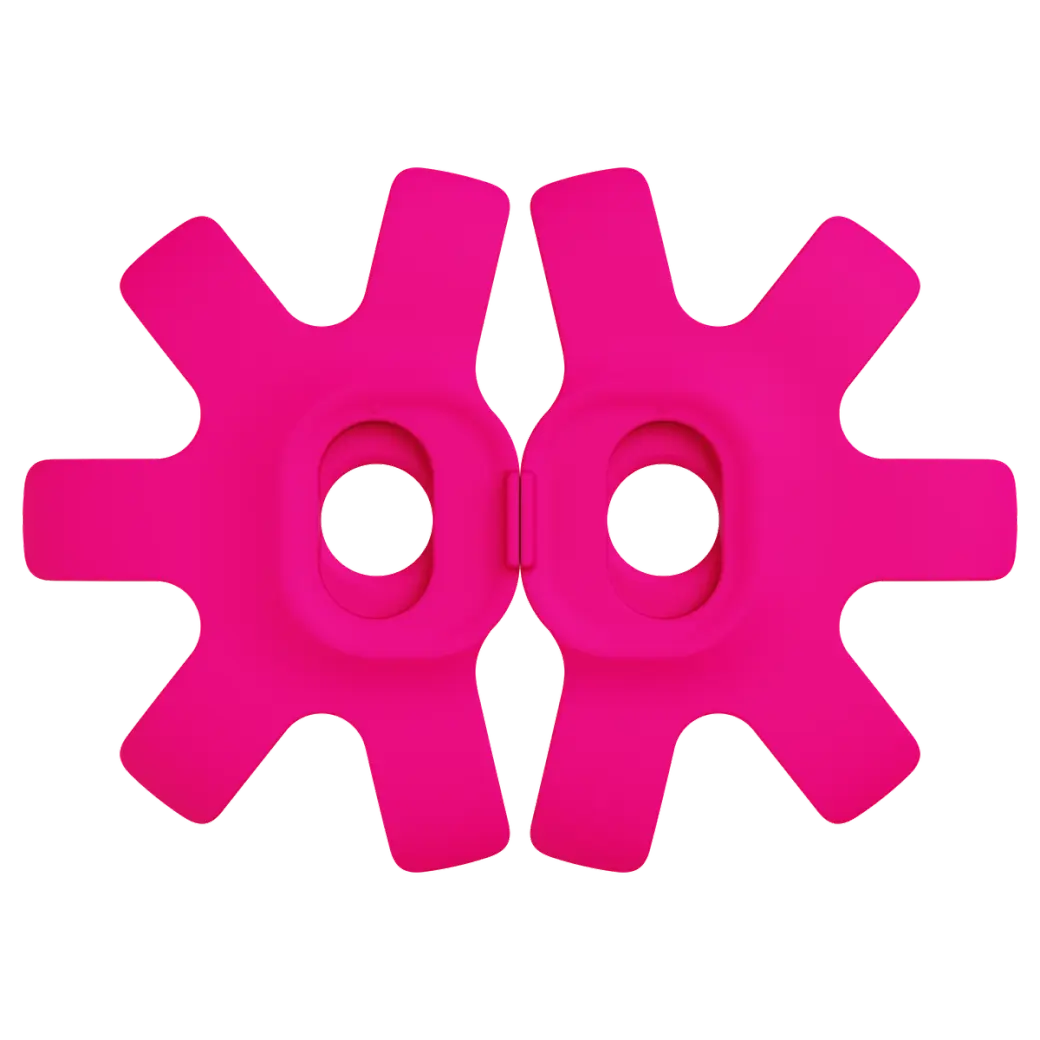 Bubblegum Powder Baskets top