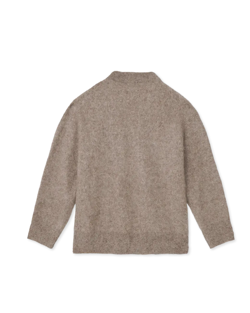 Moose dinner sweater, back