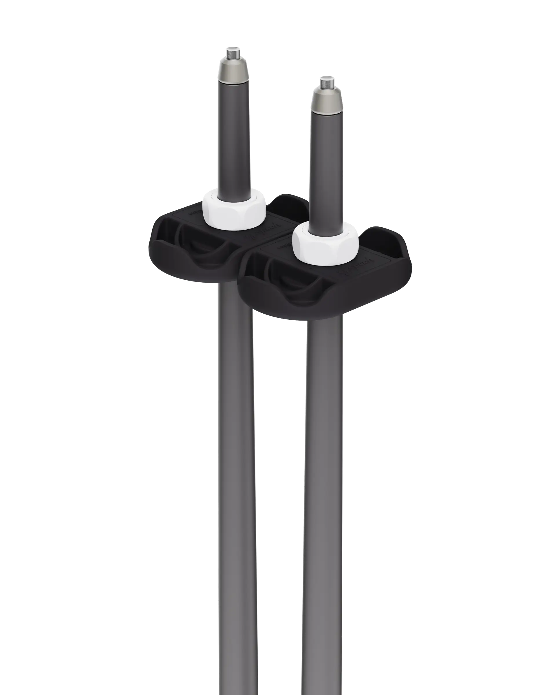 An image of P1 ski poles slush baskets