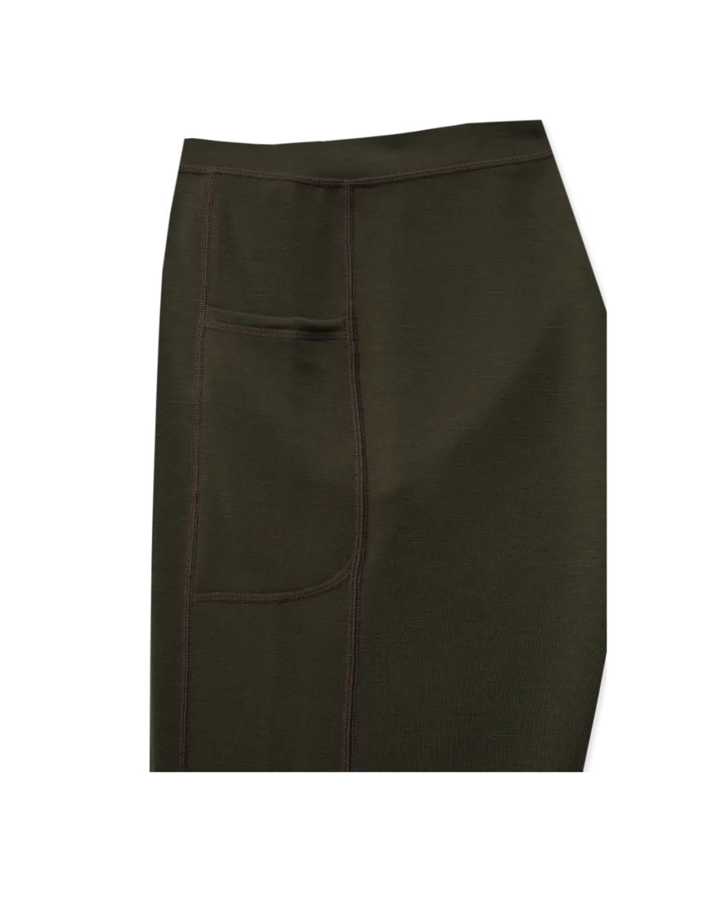 Mens baselayer bottom side green