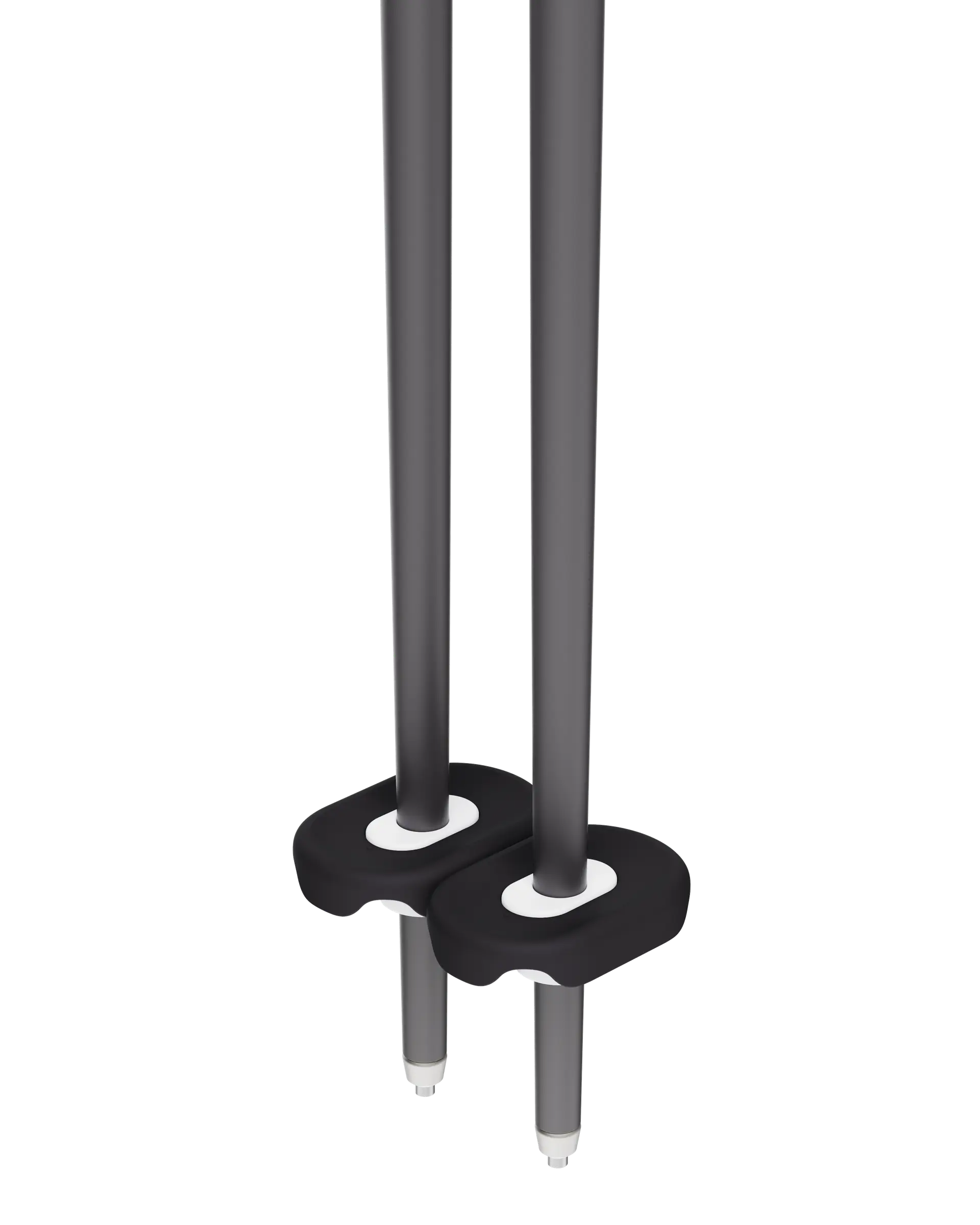 An image of P1 ski poles slush baskets
