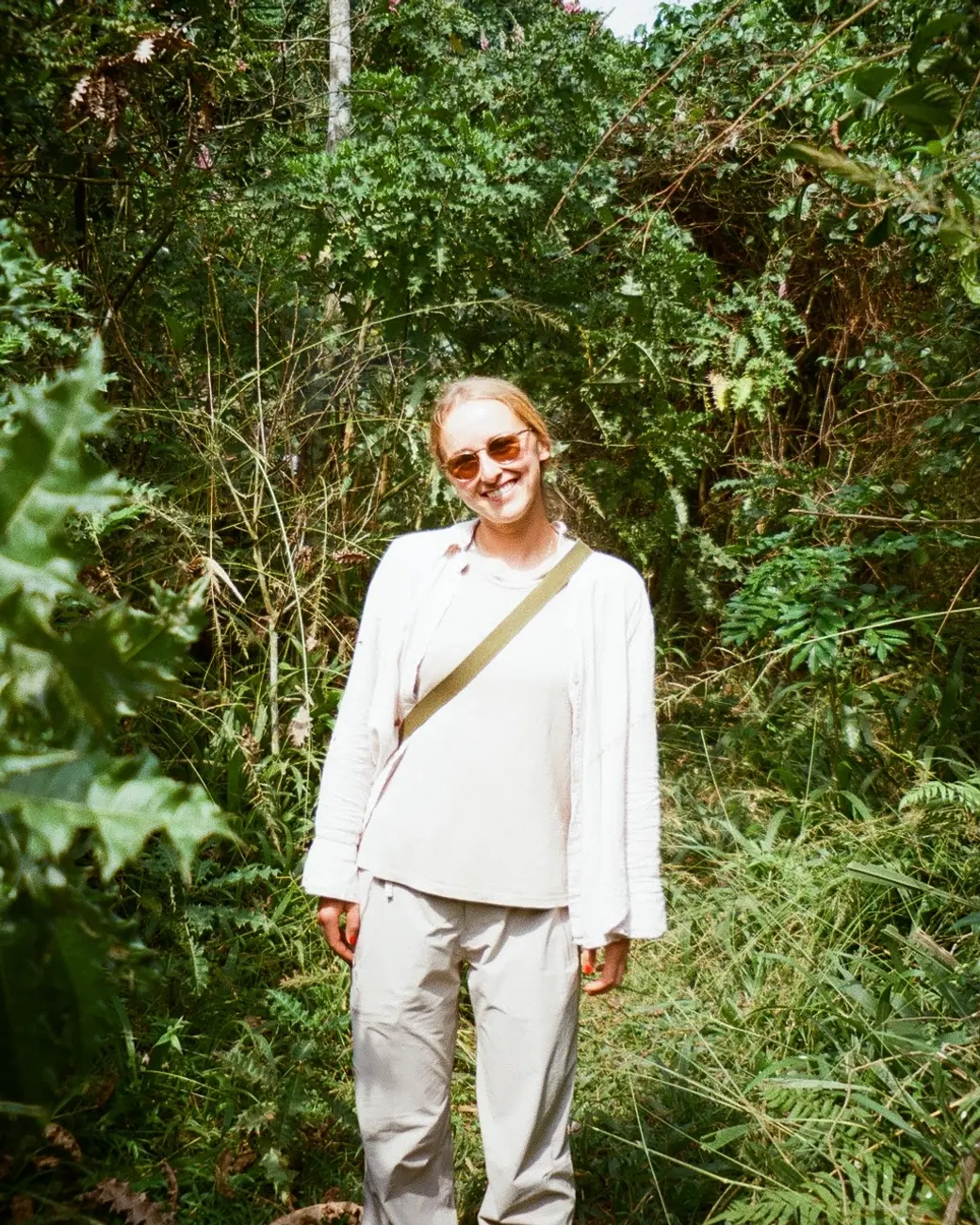 An image of a person in the jungle